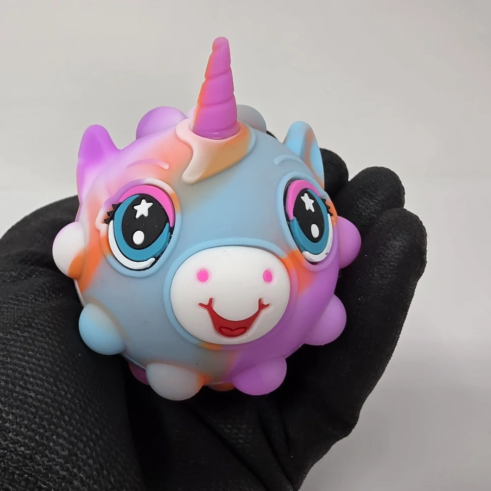 Unicorn Squishy Fidget Toys Set of 6